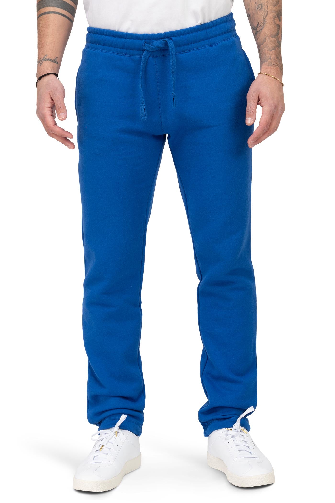 Herren Jogginghose mit Seitentaschen in Blau