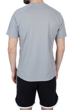 T-Shirt Joggen Grau meliert