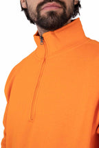 Herren Sweatshirt Orange