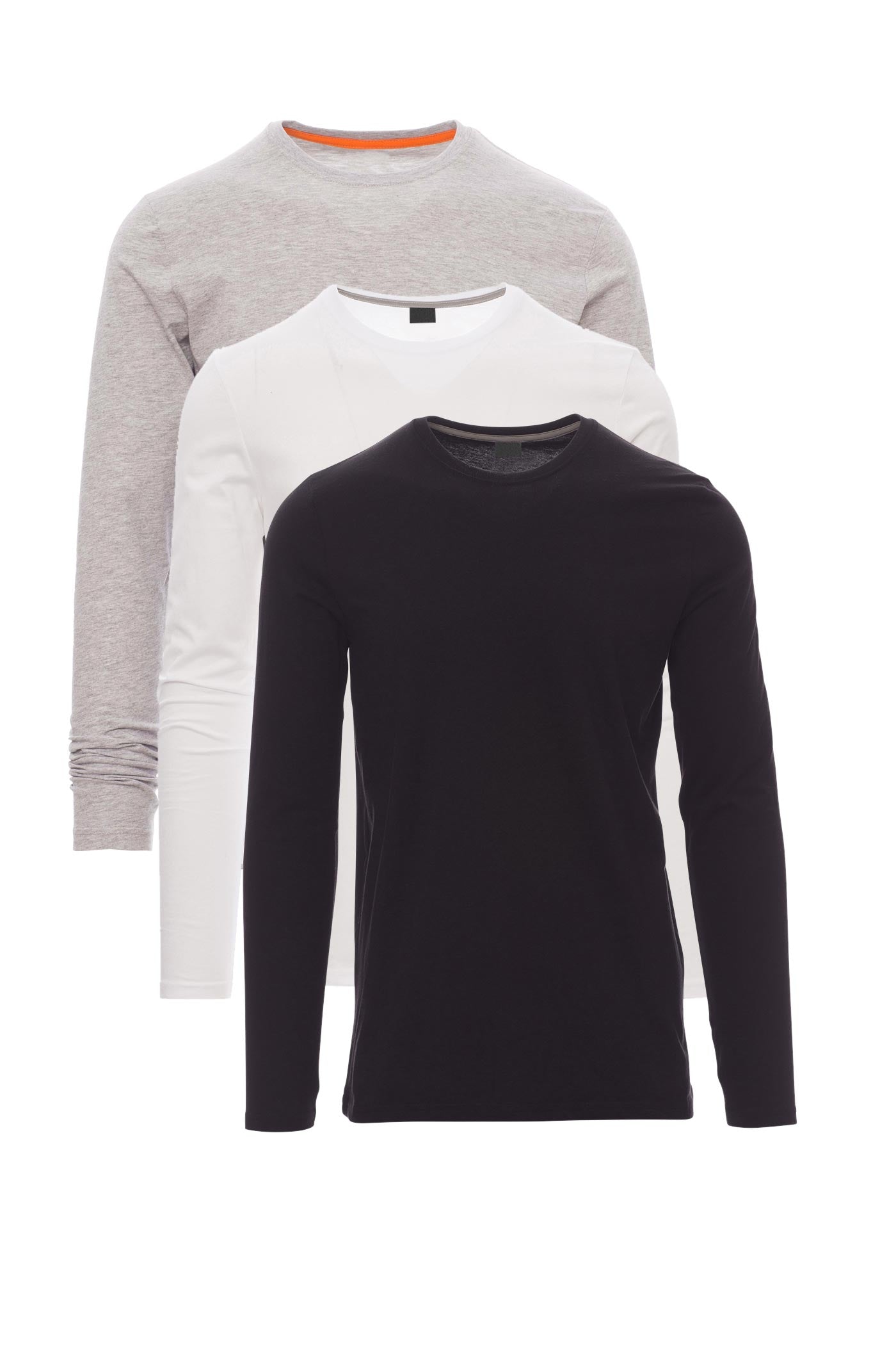 Herren 3er Pack Langarmshirts Pineta