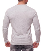 Herren Langarmshirt 3er Pack Baumwolle – Pineta