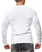 Herren Langarmshirt 3er Pack Baumwolle – Pineta