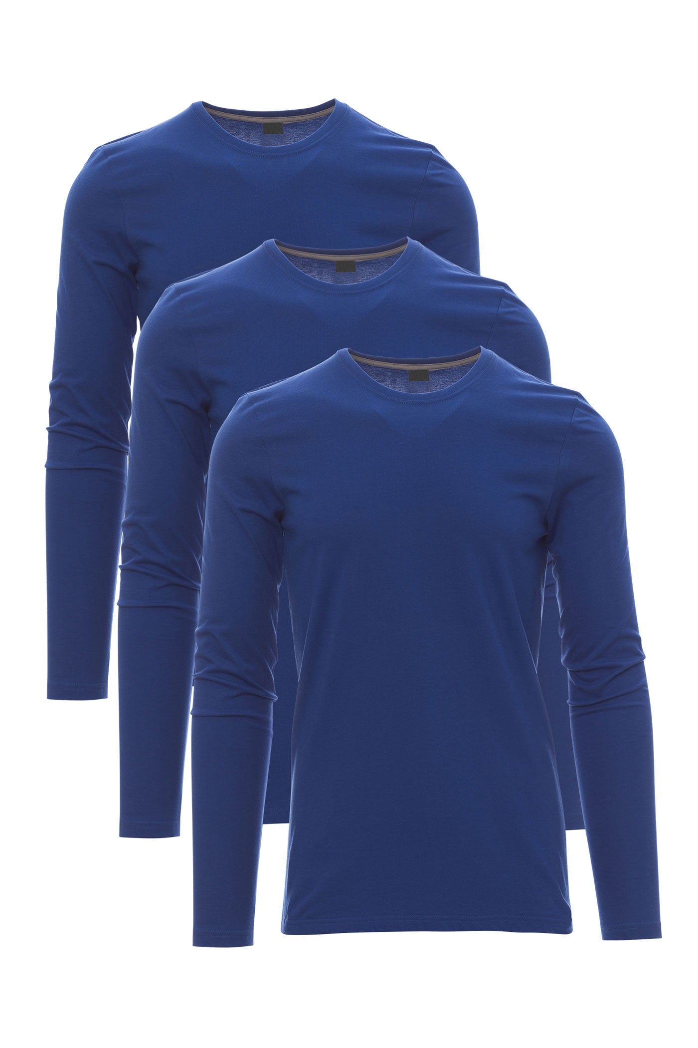 Herren 3er Pack Langarmshirts Pineta