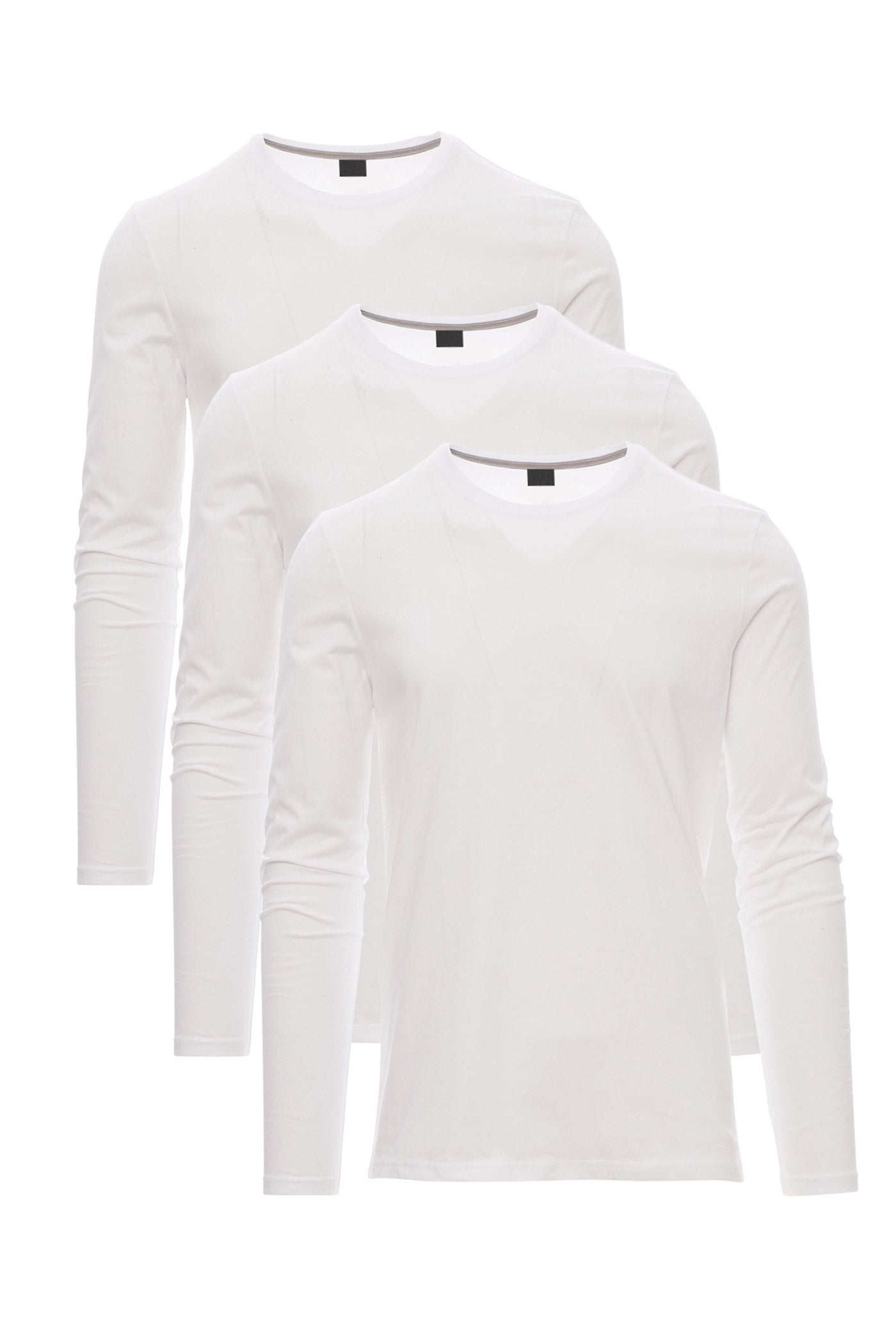 Herren 3er Pack Langarmshirts Pineta