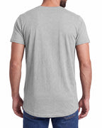 Herren 3er Pack T-Shirt extra Lang aus Baumwolle - Longshirt