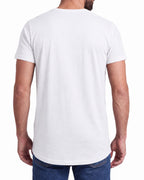Herren 3er Pack T-Shirt extra Lang aus Baumwolle - Longshirt
