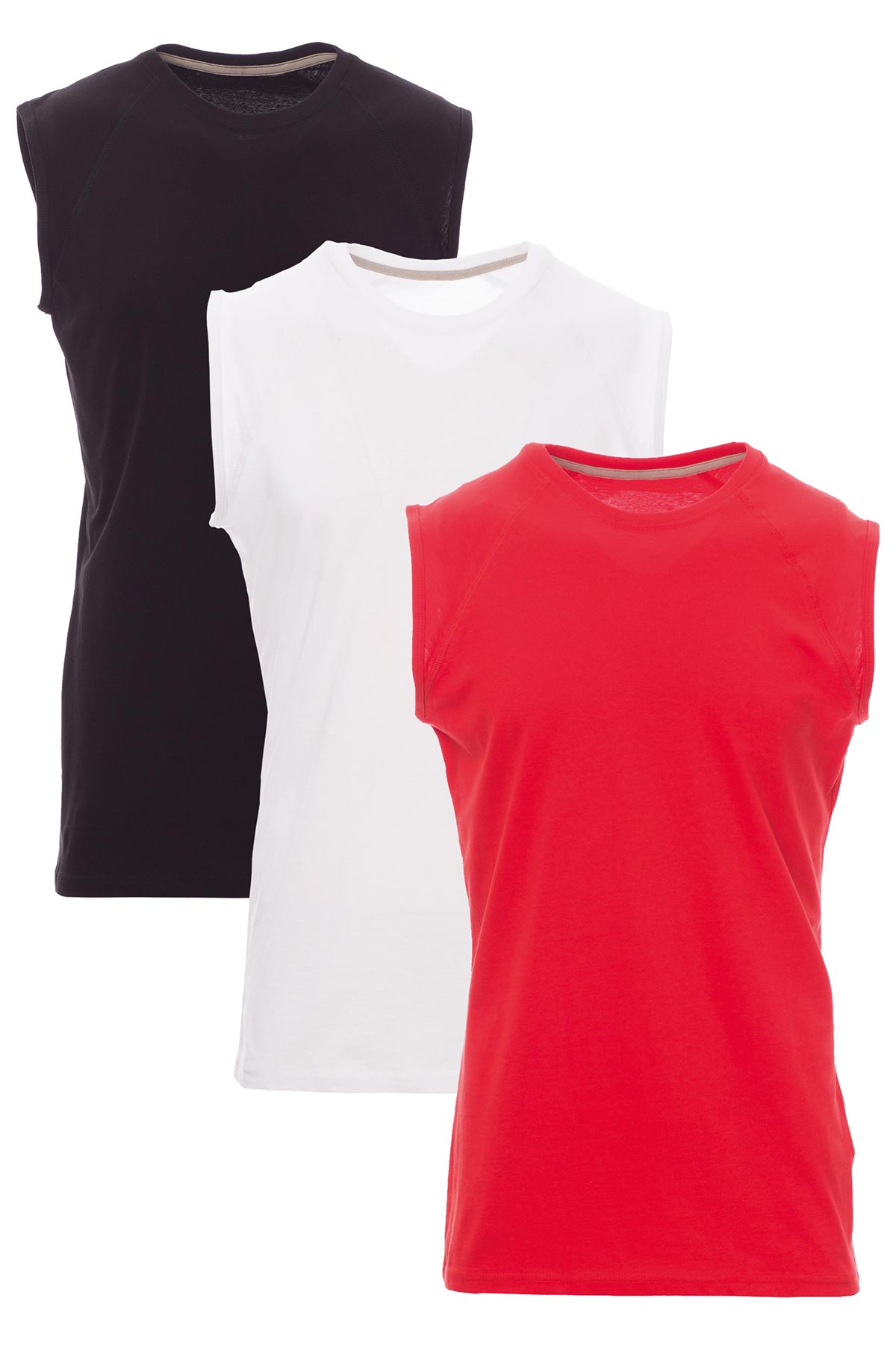 3er Pack Farbige Tanktops