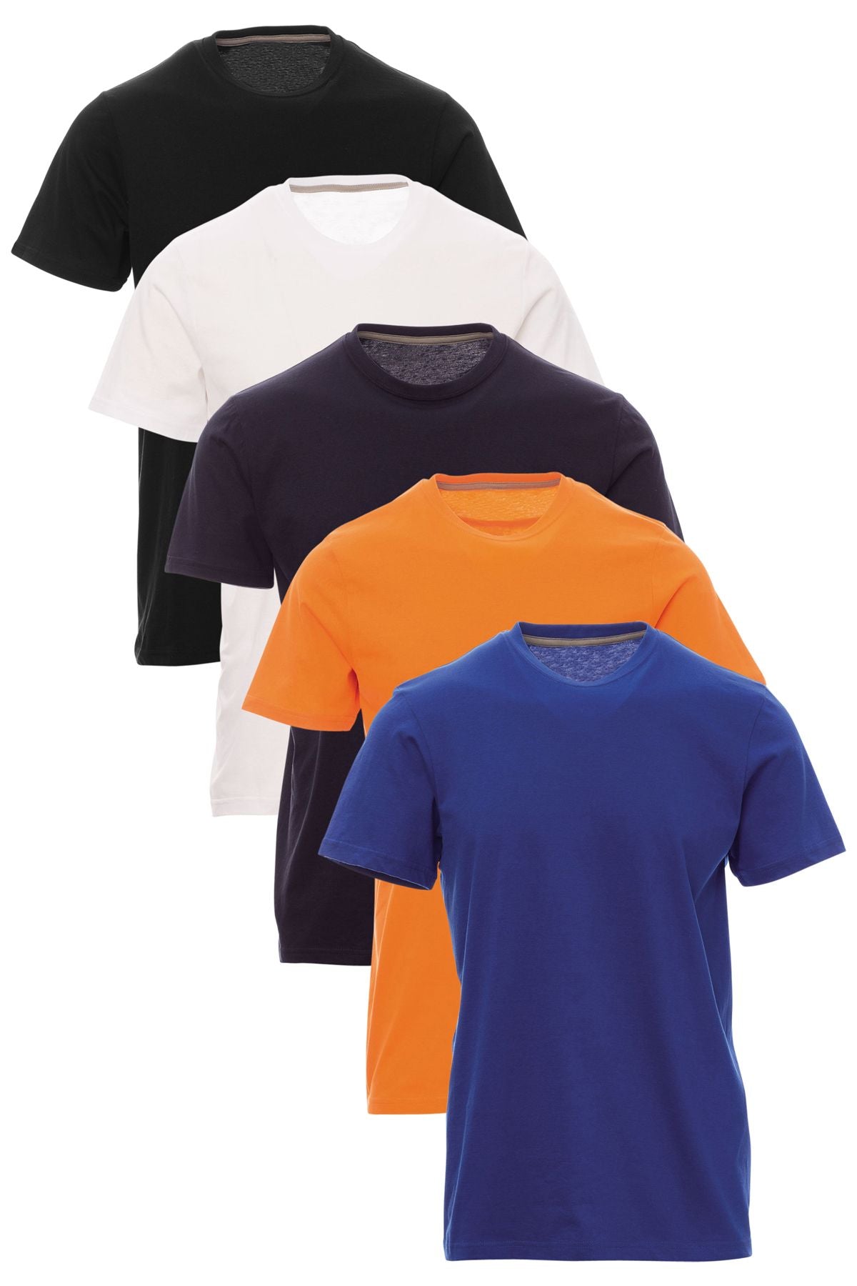 Herren 5er Pack Farbige Shirts