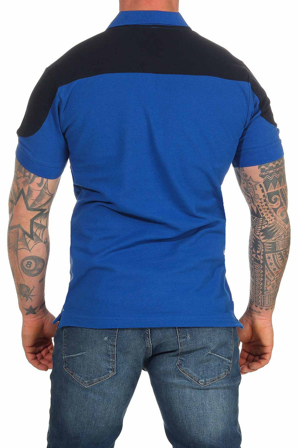 Herren Polo mit 3-Knopfleiste 
