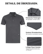 Herren Poloshirt aus 100% Baumwolle, Rome