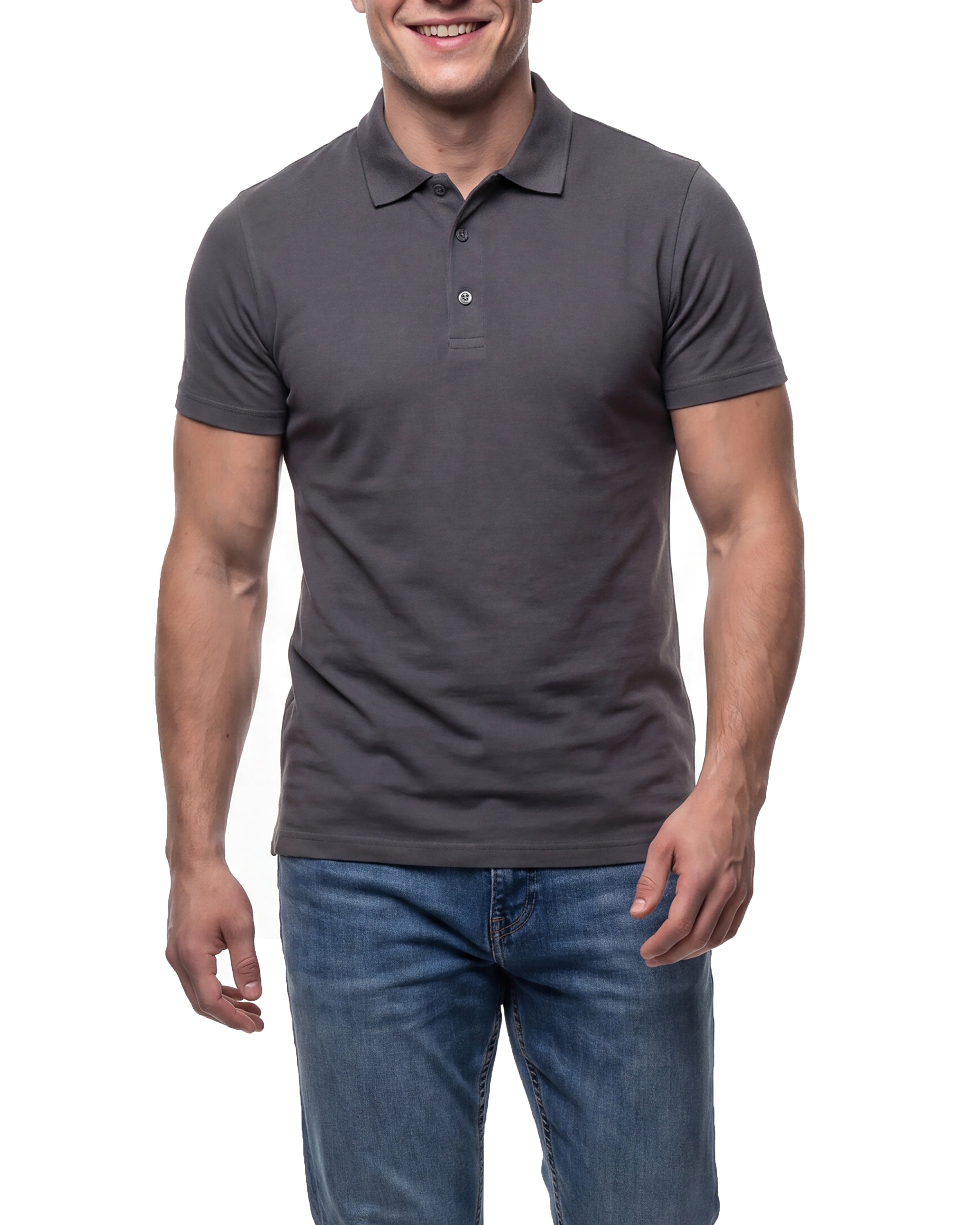 Herren Poloshirt aus 100% Baumwolle, Rome