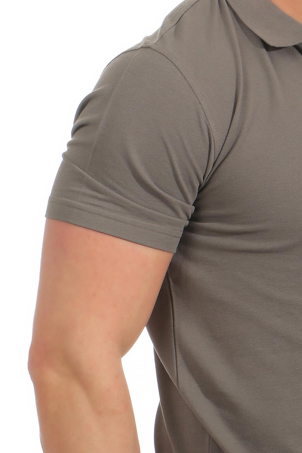 Poloshirt für Herren mit guter Passform Business in Anthrazit