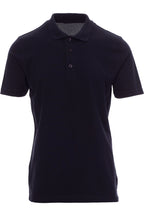 günstiges Basic Poloshirt in großen Größen in Dunkelblau