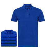 Herren Poloshirts im 5er Pack, 100% Baumwolle, Rome