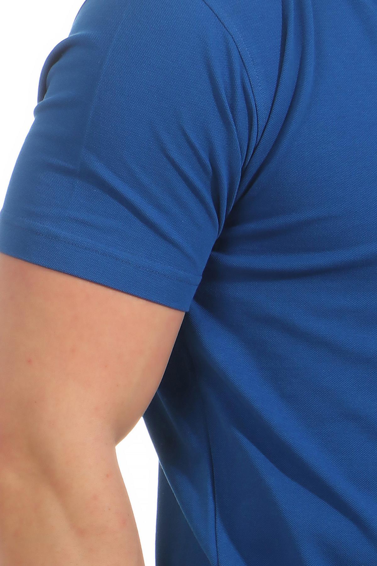 Poloshirt für Herren mit guter Passform Business in Blau