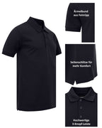 Herren Poloshirt atmungsatkiv aus Polyestermischung Venice Pro