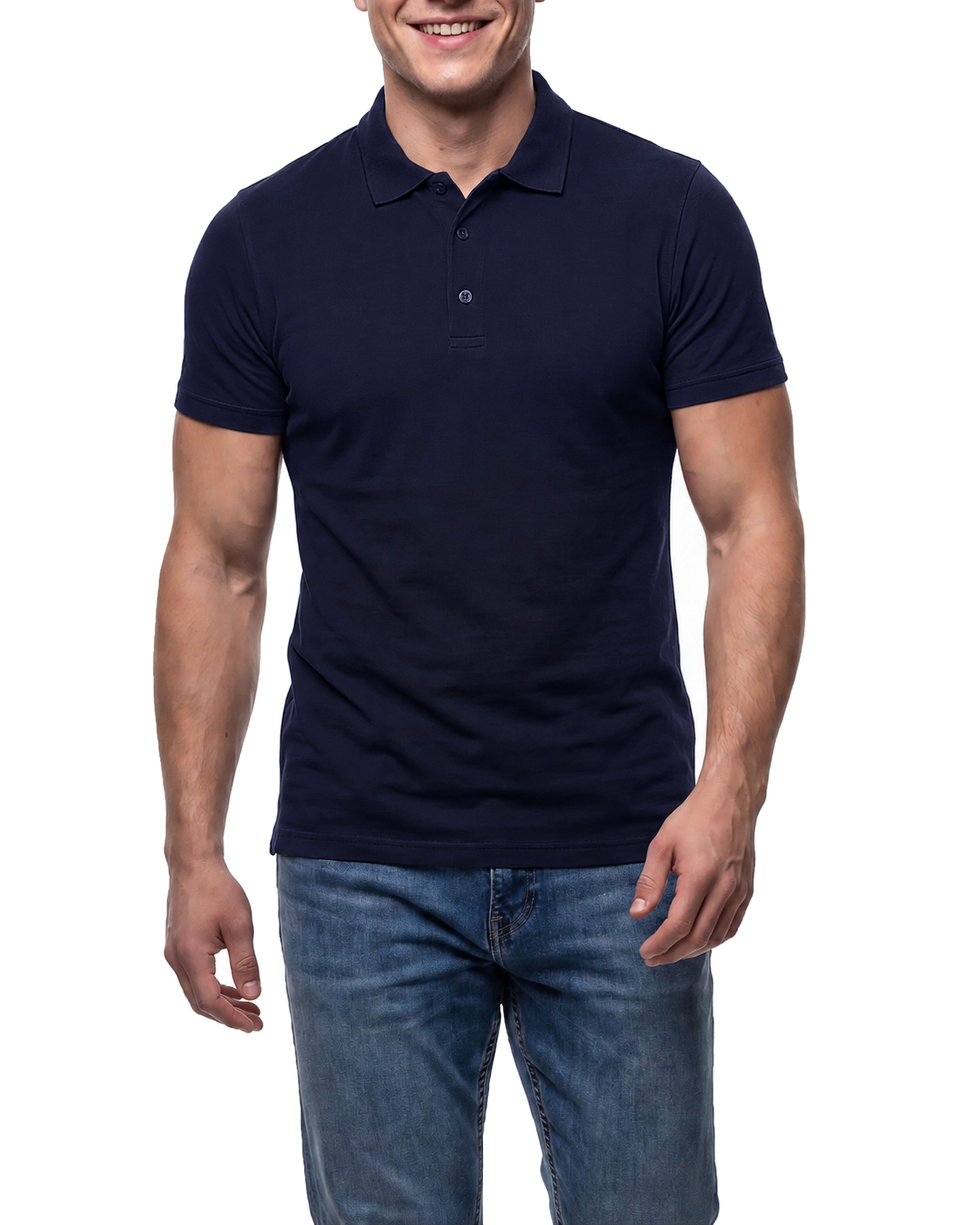 Herren Poloshirt aus 100% Baumwolle, Rome