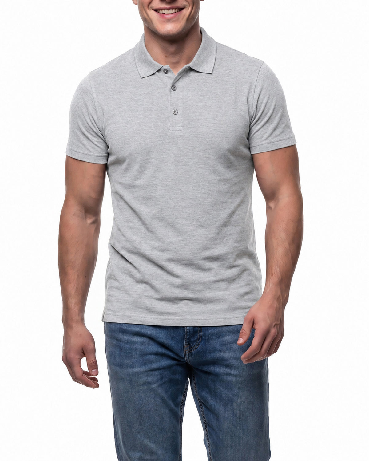 Herren Poloshirts im 5er Pack, 100% Baumwolle, Rome