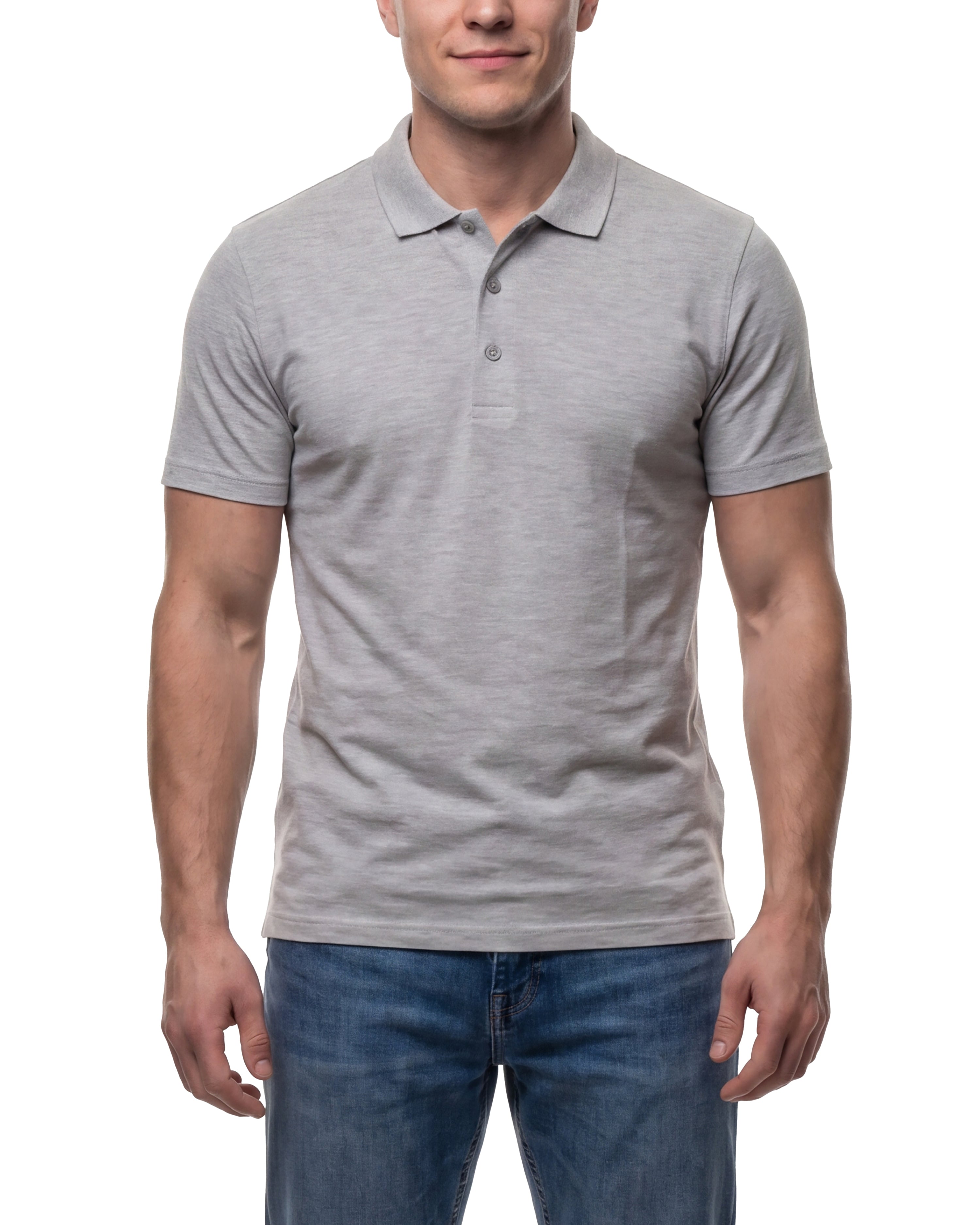 Herren 3er Pack Poloshirt einfarbig Rome