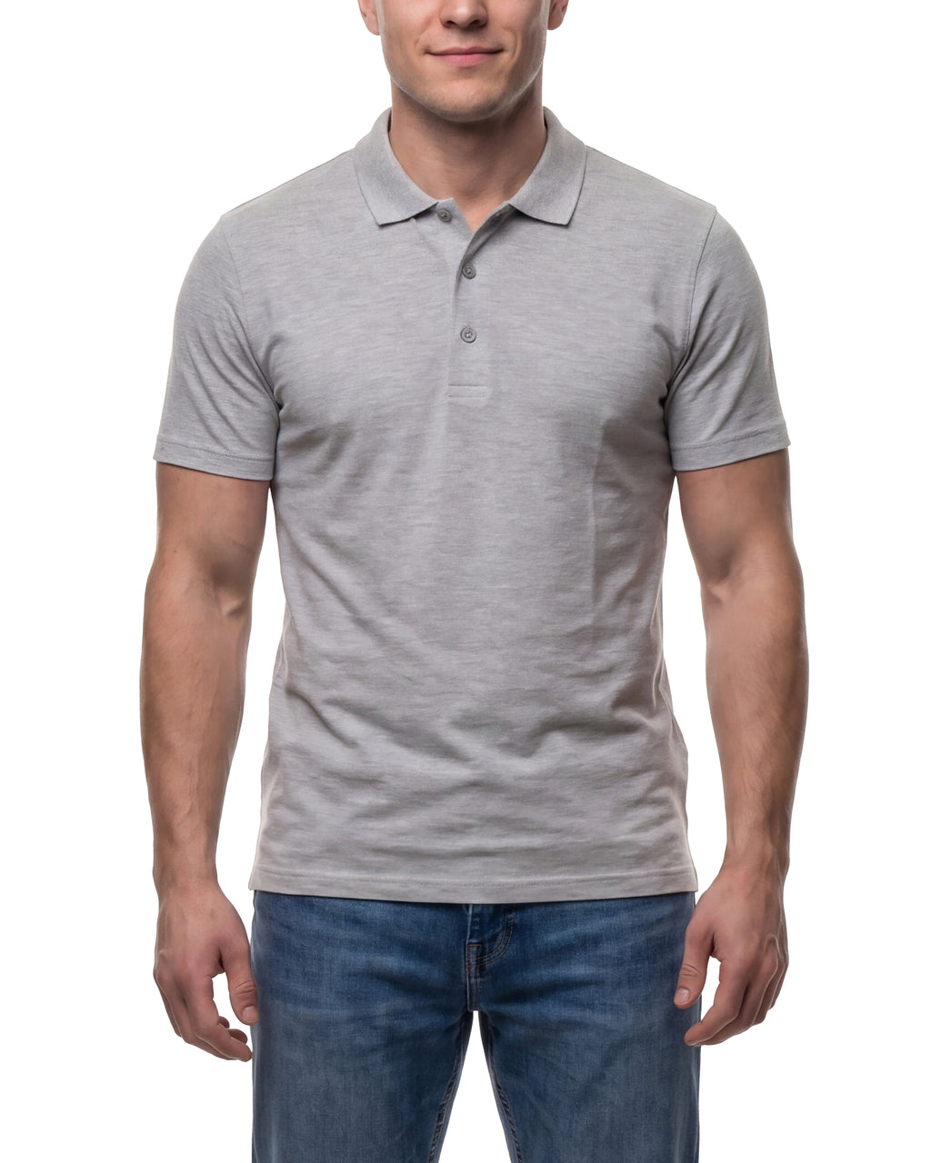 Herren 5er Pack Poloshirt einfarbig Rome