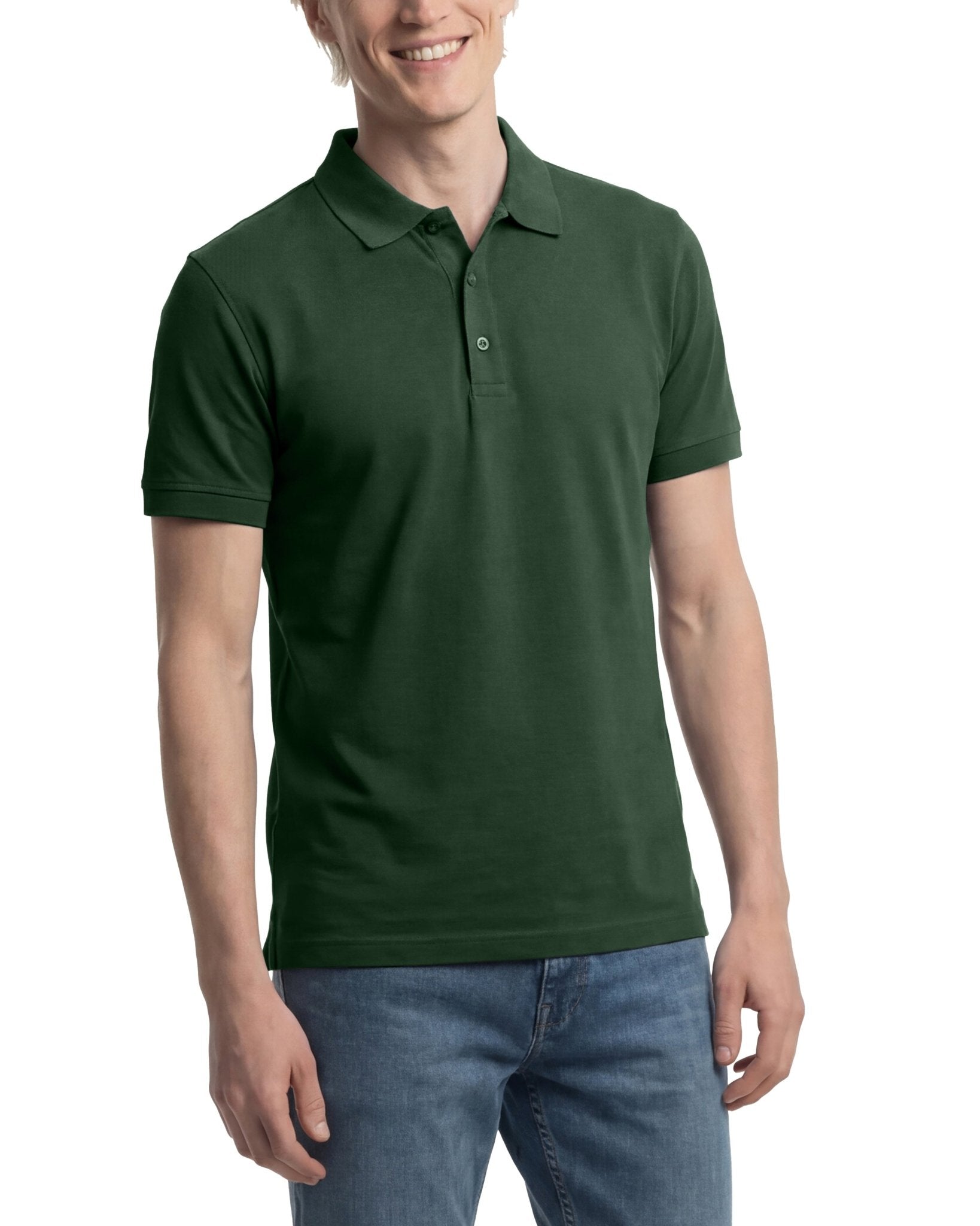 Herren 3er Pack Poloshirts atmungsatkiv aus Polyestermischung Venice Pro
