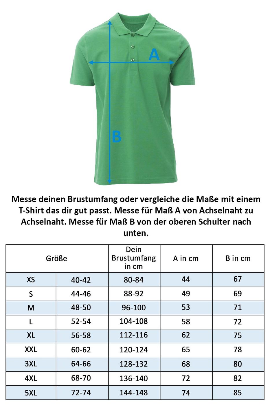 Herren Poloshirt einfarbig Rome