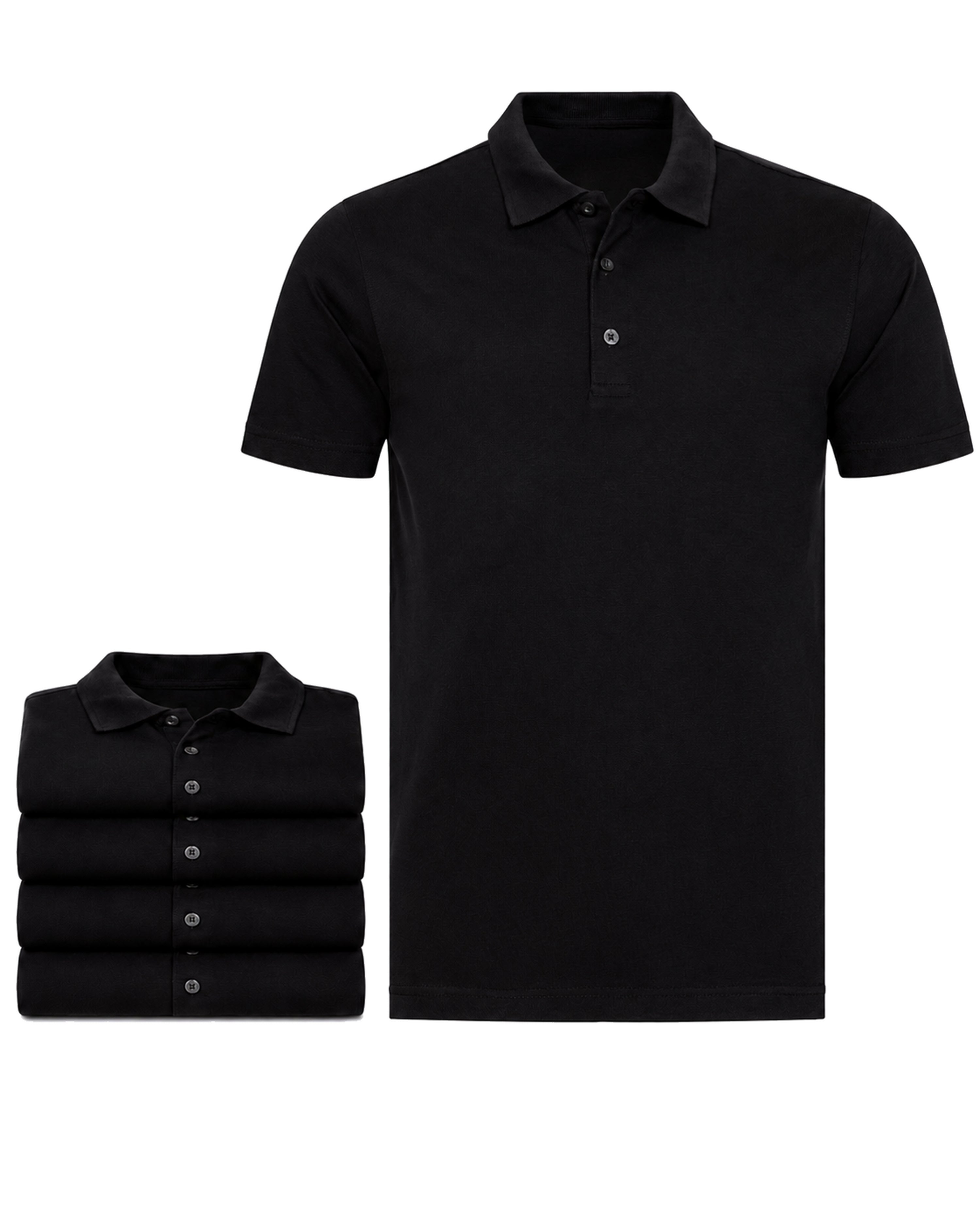Herren Poloshirts im 5er Pack, 100% Baumwolle, Rome
