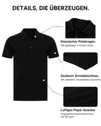 Herren Poloshirt aus 100% Baumwolle, Rome