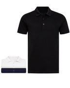 Herren Poloshirts im 3er Pack, 100% Baumwolle, Rome