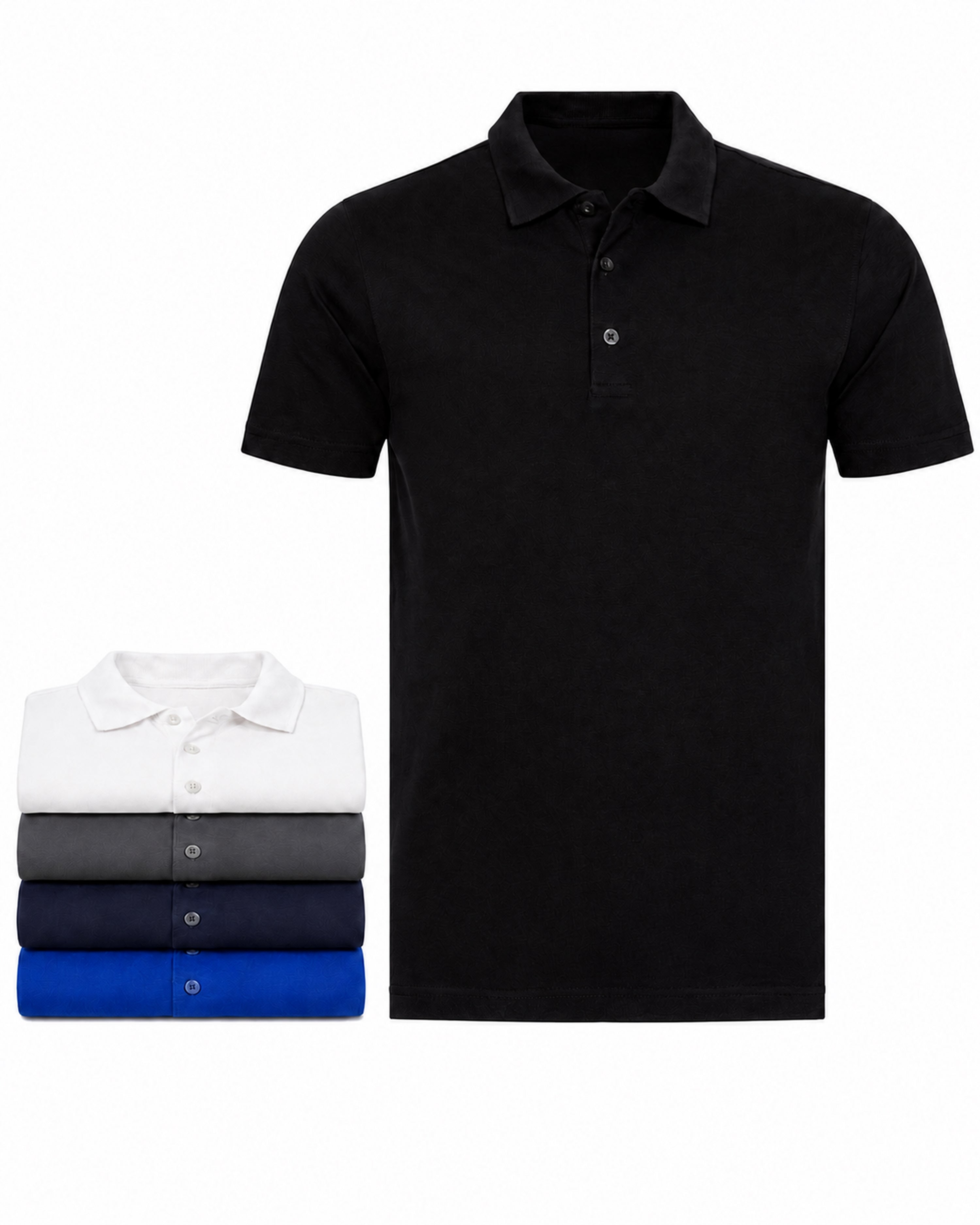 Herren Poloshirts im 5er Pack, 100% Baumwolle, Rome