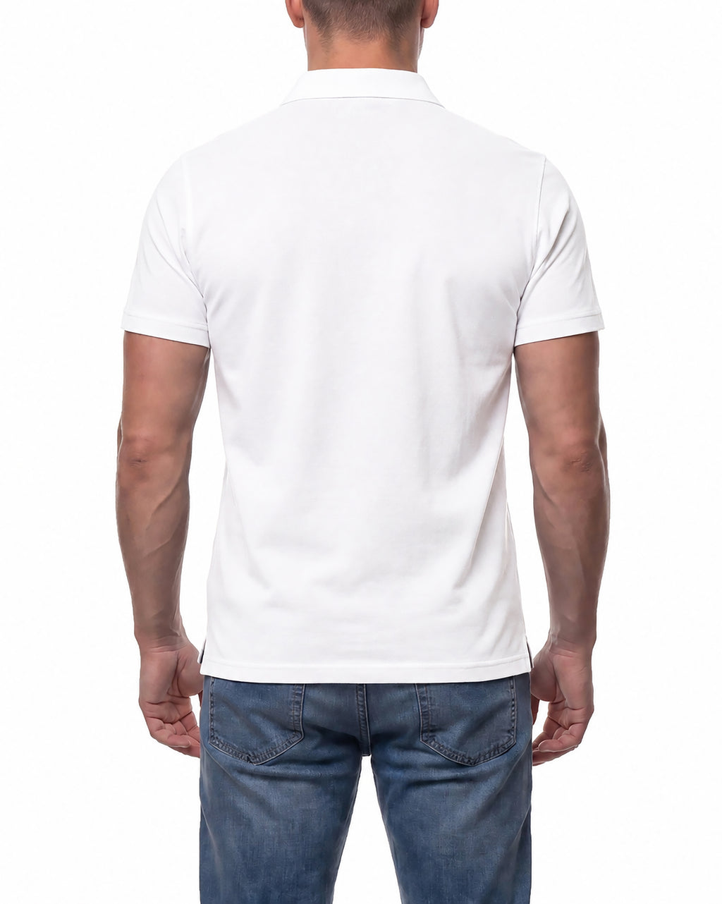 Herren Poloshirt aus 100% Baumwolle, Rome