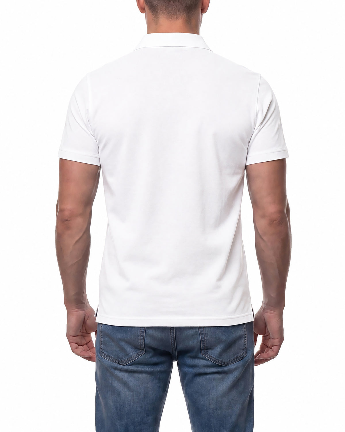 Herren Poloshirts im 5er Pack, 100% Baumwolle, Rome