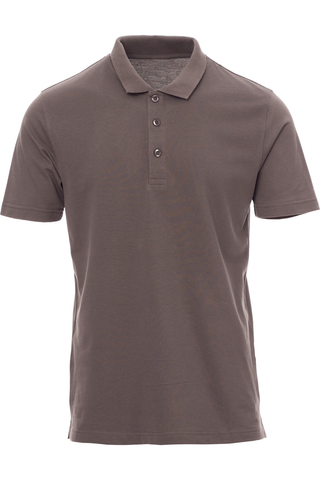 günstiges Basic Poloshirt in großen Größen in Anthrazit