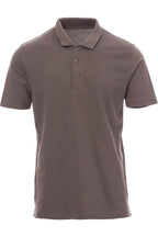 günstiges Basic Poloshirt in großen Größen in Anthrazit