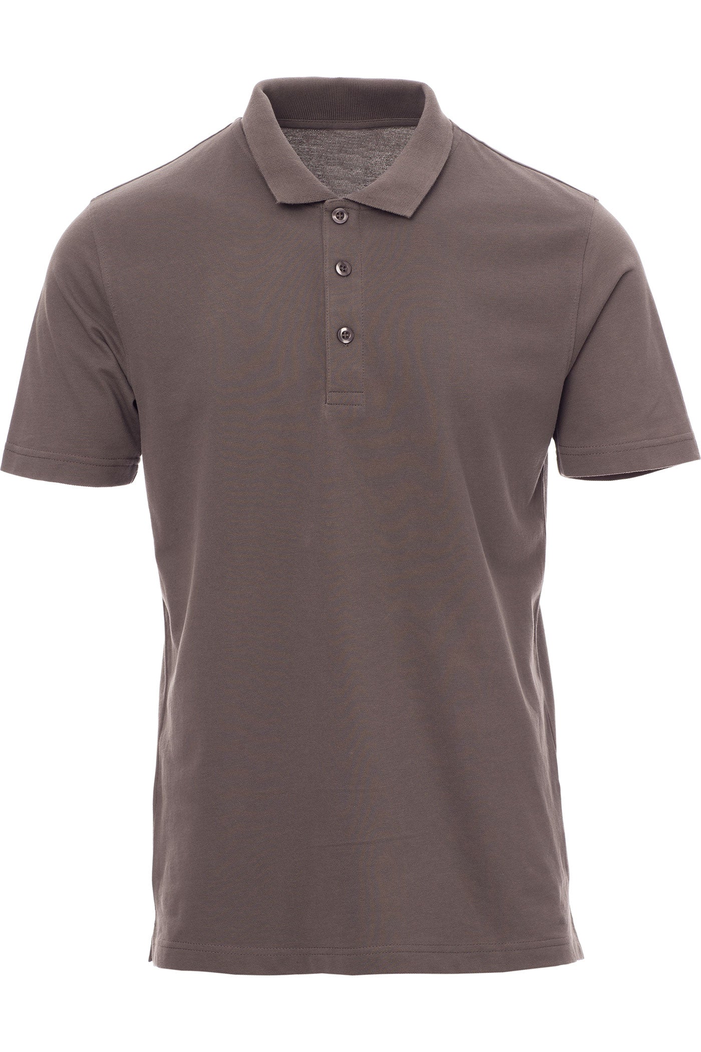 günstiges Basic Poloshirt in großen Größen in Anthrazit