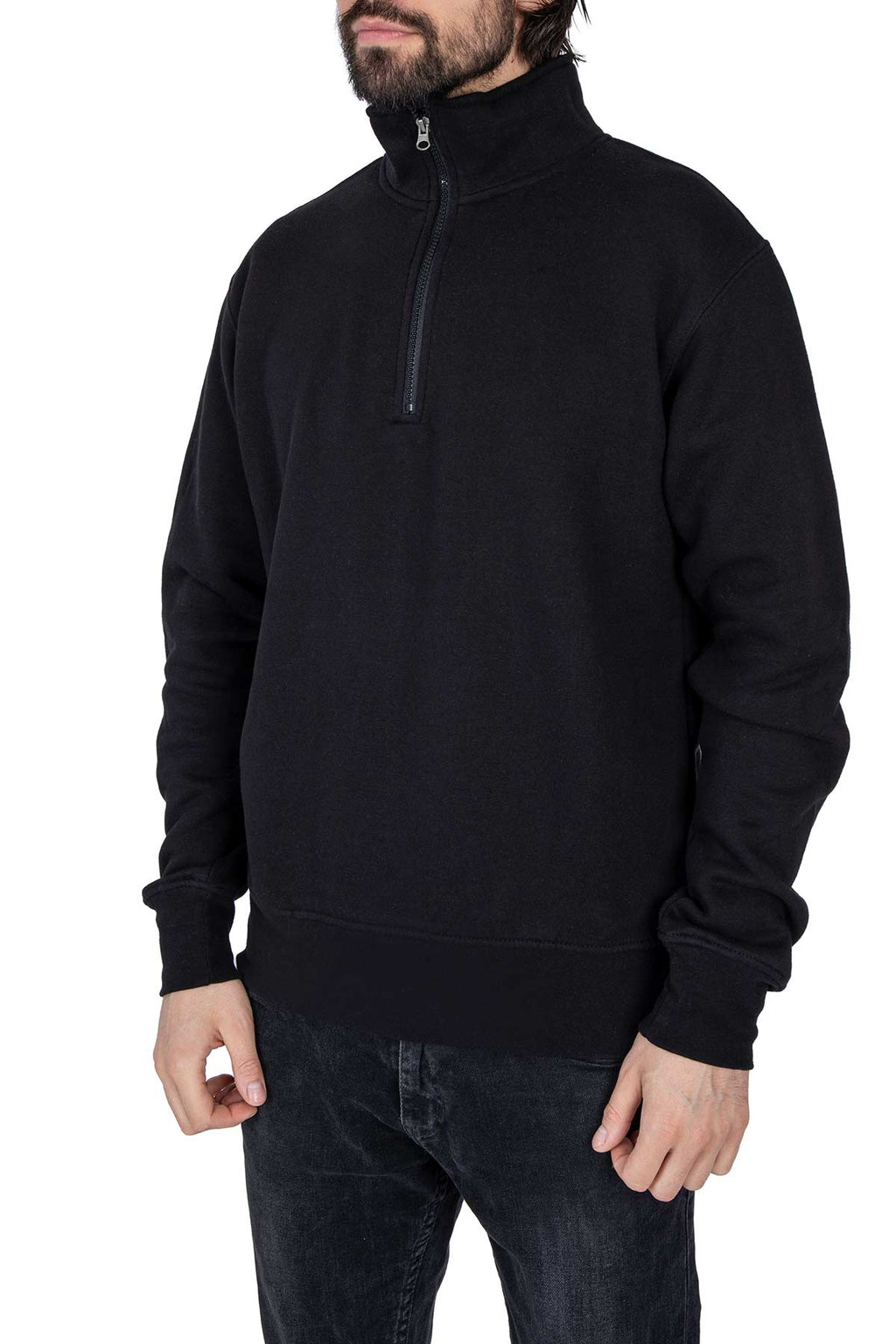 Herren Pullover mit Reißverschluss