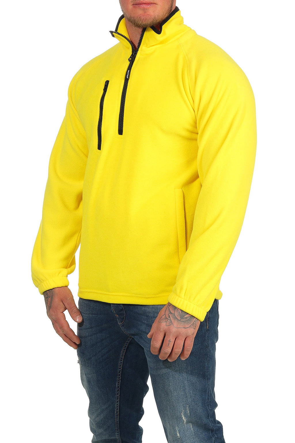 Herren Fleece-Pullover