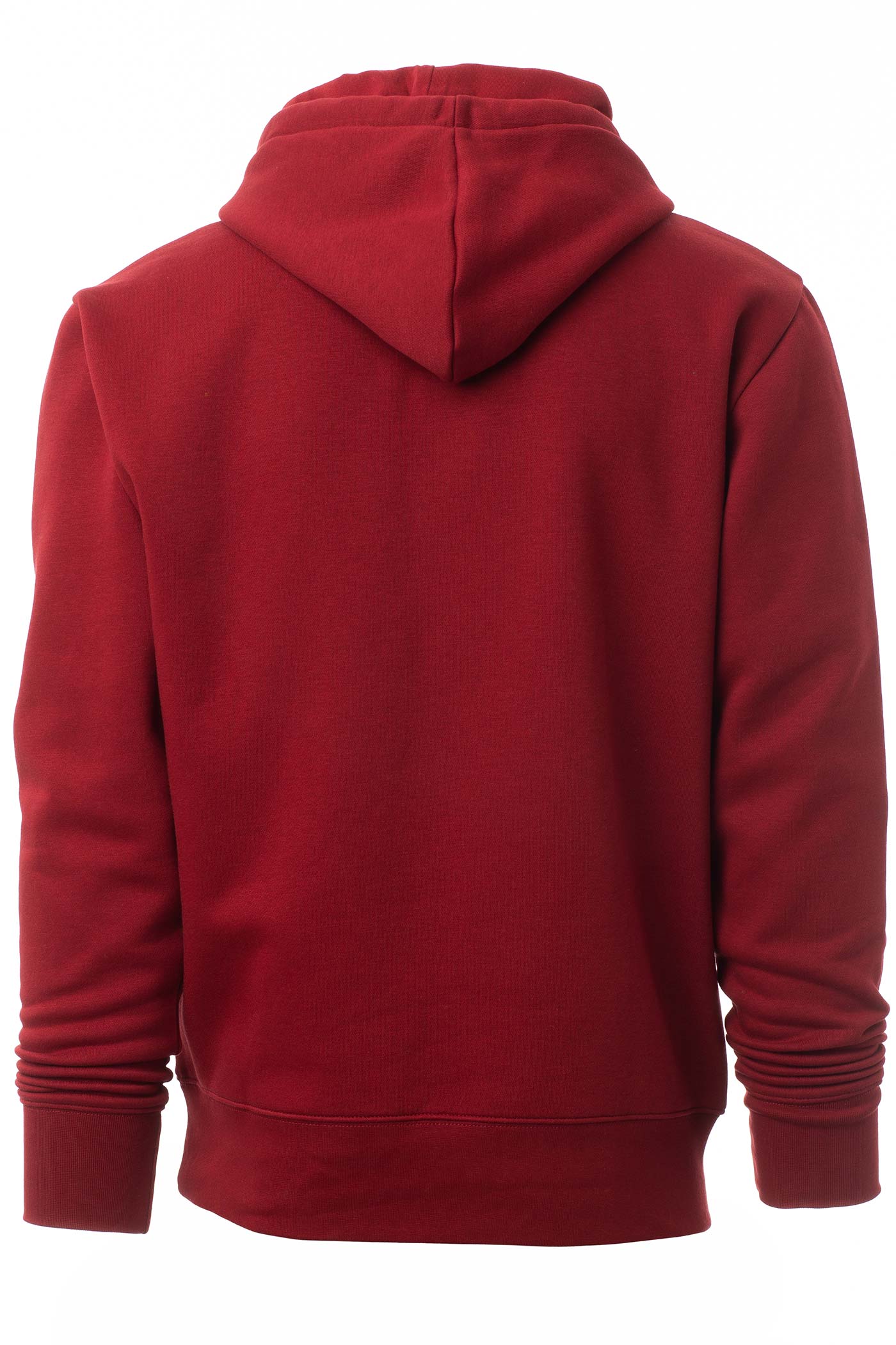 hochwertiger Pullover mit Kapuze für Herren in Bordeaux