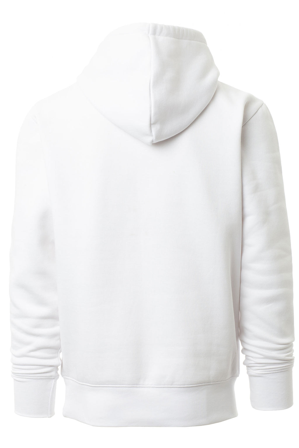 hochwertiger Pullover mit Kapuze für Herren in Weiß