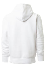 hochwertiger Pullover mit Kapuze für Herren in Weiß