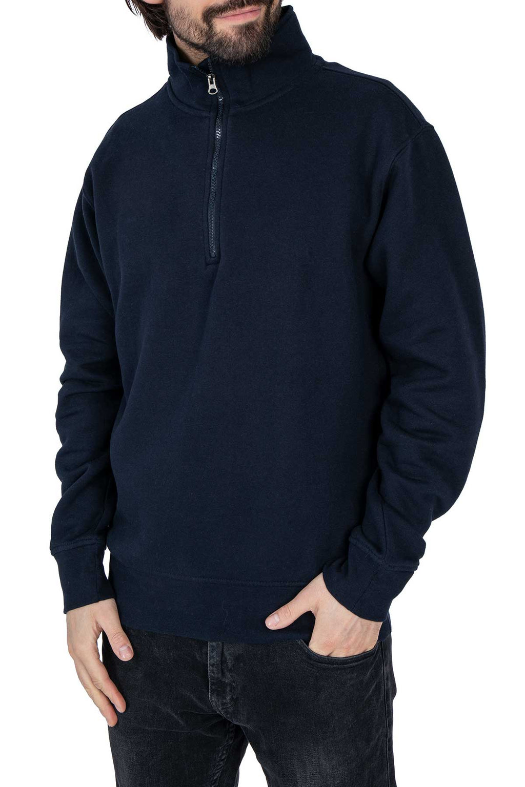 Herren Pullover Dunkelblau