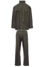 Männer Unisex Regenschutzanzug Gruen