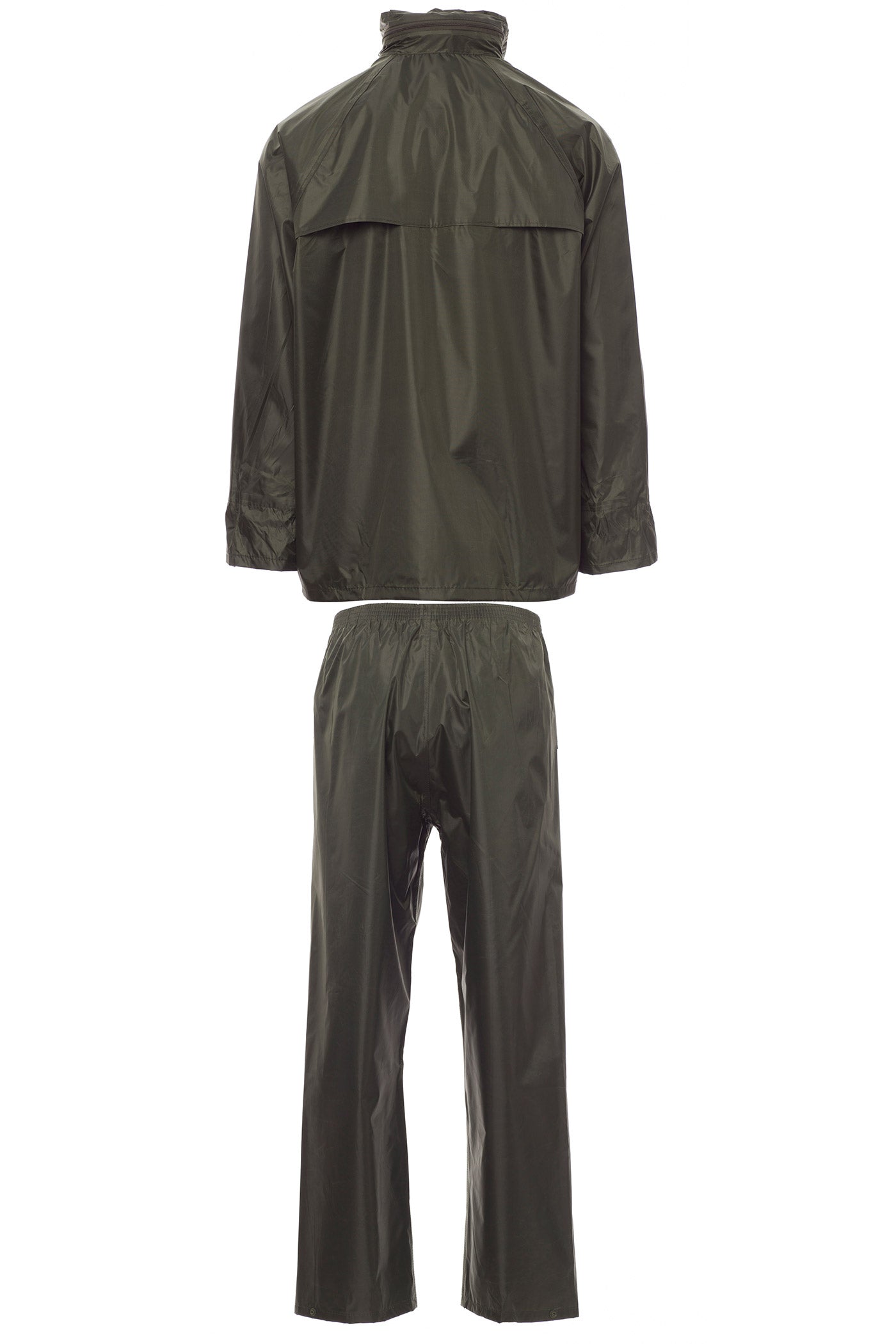 Männer Unisex Regenschutzanzug Gruen