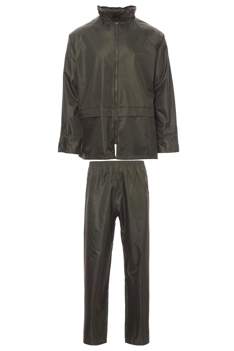 Herren Regenanzug für Arbeit Gruen