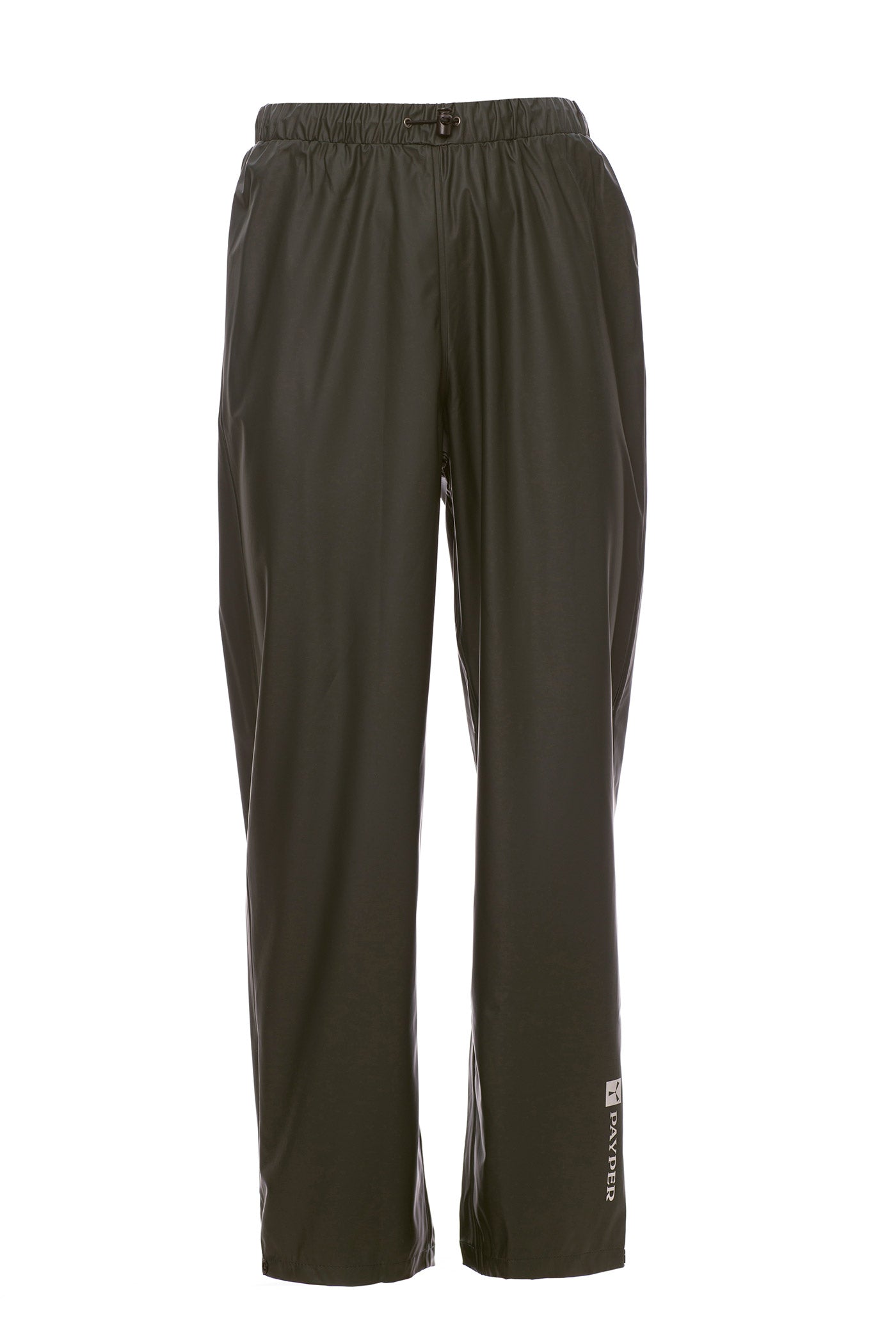 Herren Regenhose mit elastischer Taille in Grün