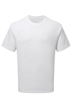 Herren T-Shirt Basic mit dickem Stoff in Weiß
