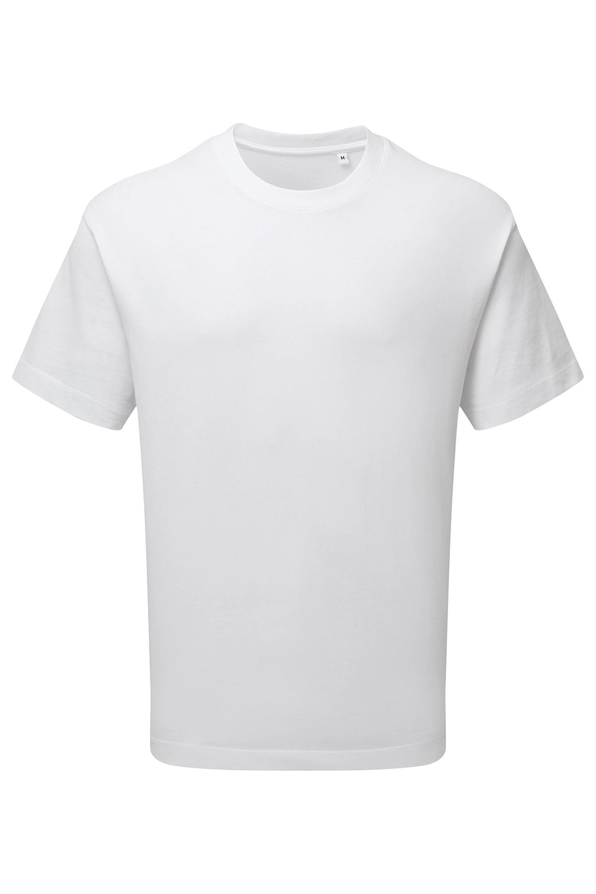 Herren T-Shirt Basic mit dickem Stoff in Weiß