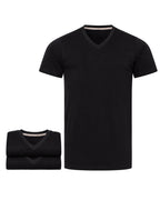 Herren T-Shirt 3er Pack V-Ausschnitt – V-Neck