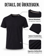 Herren T-Shirt Rundhals Baumwolle – Sunset