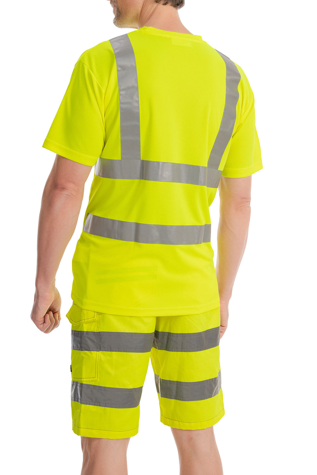Bauarbeiter T-Shirt EN ISO 20471